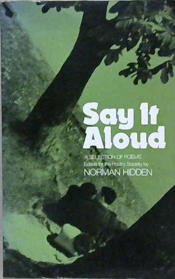 Say It Aloud | 9999903214755 | Norman Hidden