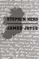 Stephen Hero | 9999903200604 | James Joyce