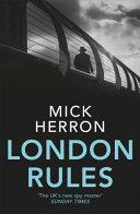 London Rules | 9999903229926 | Mick Herron