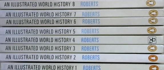 AN ILLUSTRATED WORLD HISTORY Vol. 1-8 | 9999903201830 | J.M Roberts