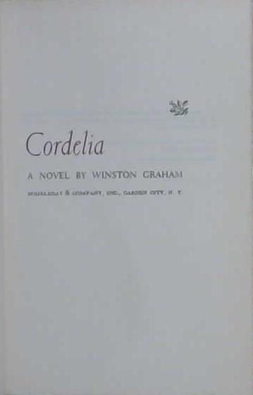 Cordelia | 9999903163329 | Winston Graham