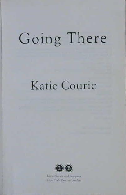 Going There | 9999903180586 | Katie Couric