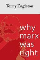 Why Marx was Right | 9999903204008 | Terry Eagleton