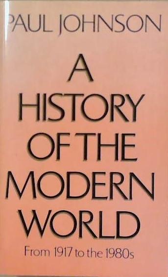 A history of the modern world | 9999903254478 | Johnson, Paul