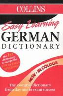 Collins Easy Learning German Dictionary | 9999903184928 | Horst Kopleck