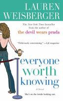 Everyone Worth Knowing | 9999903187868 | Lauren Weisberger