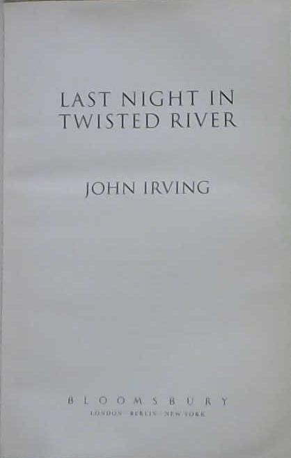 Last Night In Twisted River | 9999903154112 | John Irving,