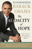 The audacity of hope | 9999903269014 | Barack Obama