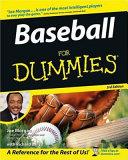 Baseball For Dummies | 9999903047643 | Joe Morgan Richard Lally