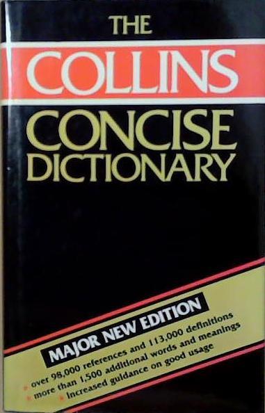 The Collins Concise Dictionary of the English Language | 9999903248460 | Patrick Hanks