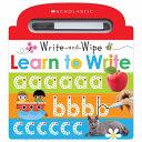 Learn to Write: Scholastic Early Learners (Write and Wipe) | 9999903166443 | Scholastic