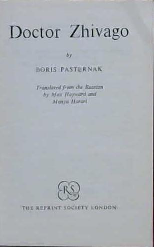 Doctor Zhivago | 9999903189626 | Boris Pasternak