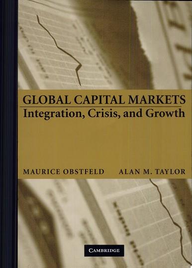 Global Capital Markets | 9999903239666 | Maurice Obstfeld Alan M. Taylor