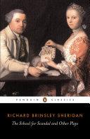 The School for Scandal and Other Plays | 9999903146360 | Richard Brinsley Sheridan