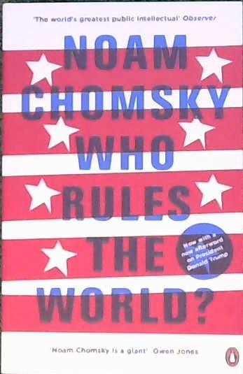 Who Rules the World? | 9999903222026 | Chomsky, Noam