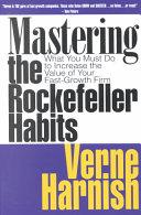 Mastering the Rockefeller Habits | 9999903184652 | Verne Harnish