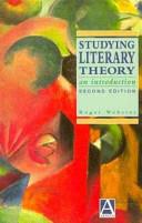 Studying Literary Theory | 9999903195733 | Roger Webster