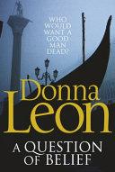 Question of Belief | 9999903173236 | Donna Leon,