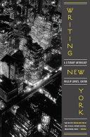 Writing New York | 9999903124276 | Phillip Lopate