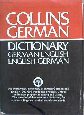 Collins German-English, English-German dictionary | 9999903184706 | by Peter Terrell... [et al.]