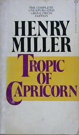 Tropic of Capricorn | 9999903204664 | Henry Miller